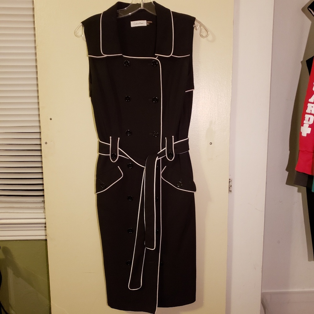 Calvin Klein Coat Style Dress